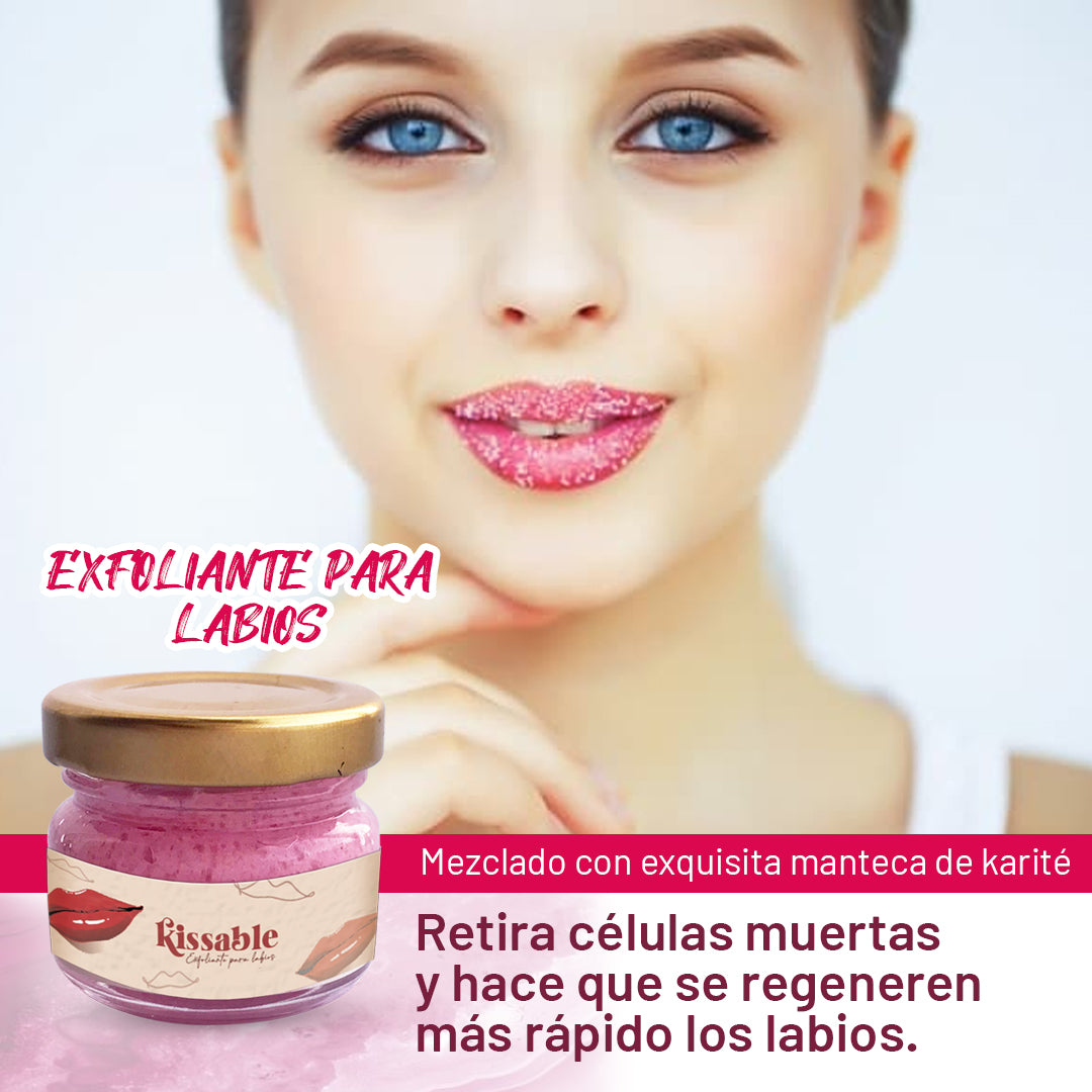 KISSABLE EXFOLIANTE PARA LABIOS 👄✨